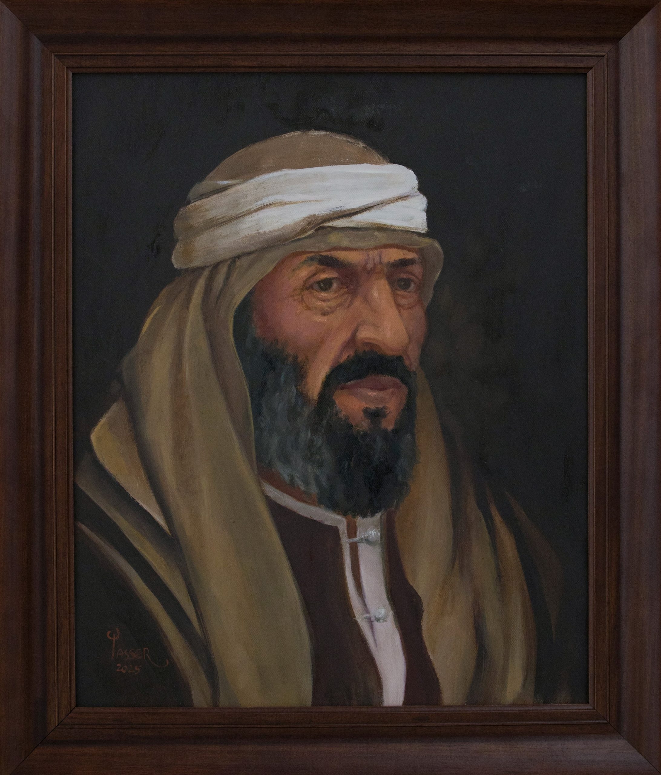 بورتريه للإمام سعود بن عبدالعزيز