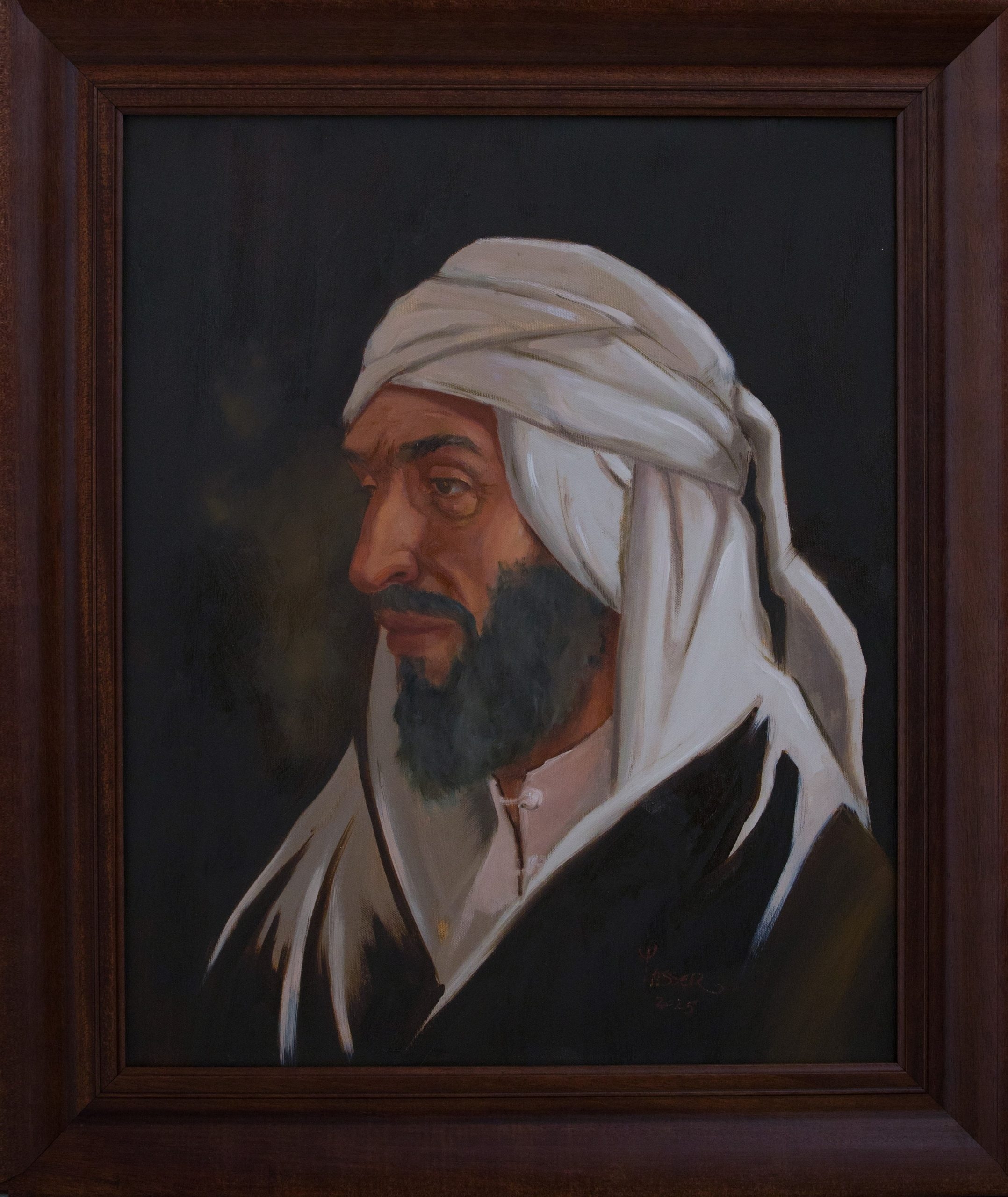 بورتريه تخيلي للإمام عبدالعزيز بن محمد بن سعود