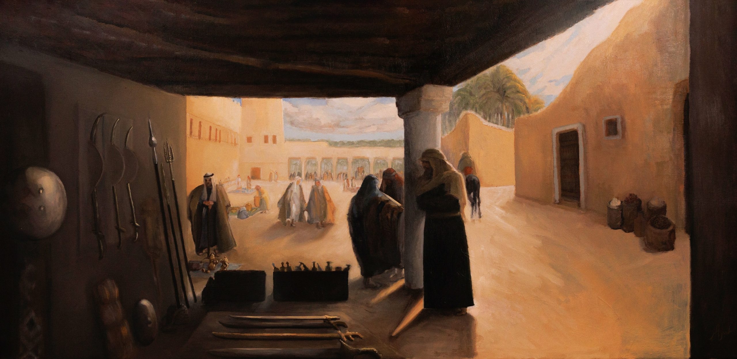 يوم في اسواق الدرعية